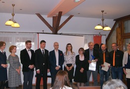 Laureaci konkursu Gostyński Debiut Biznesu 2017 wraz z Kapitułą Konkursu