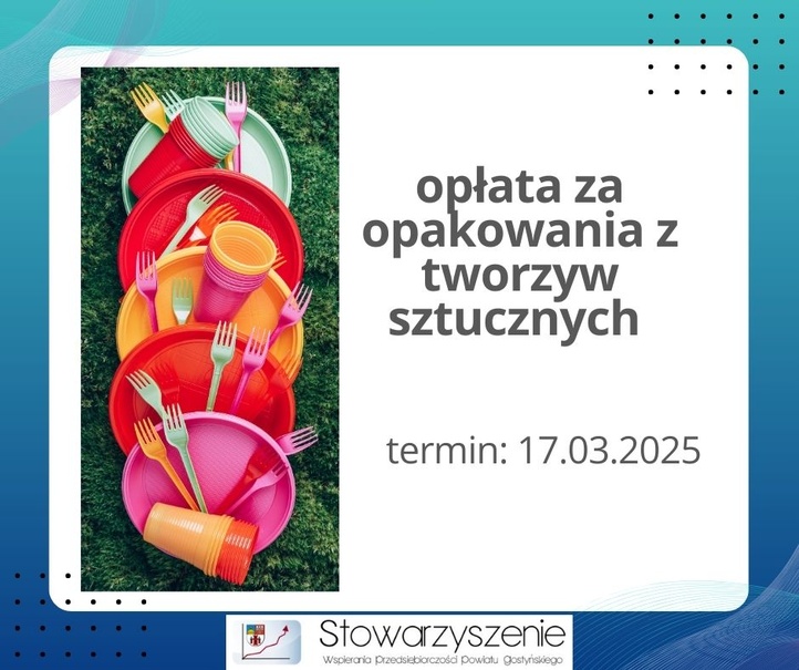 Opłata za produkty z tworzyw sztucznych