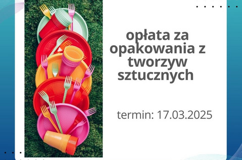 Opłata za produkty z tworzyw sztucznych